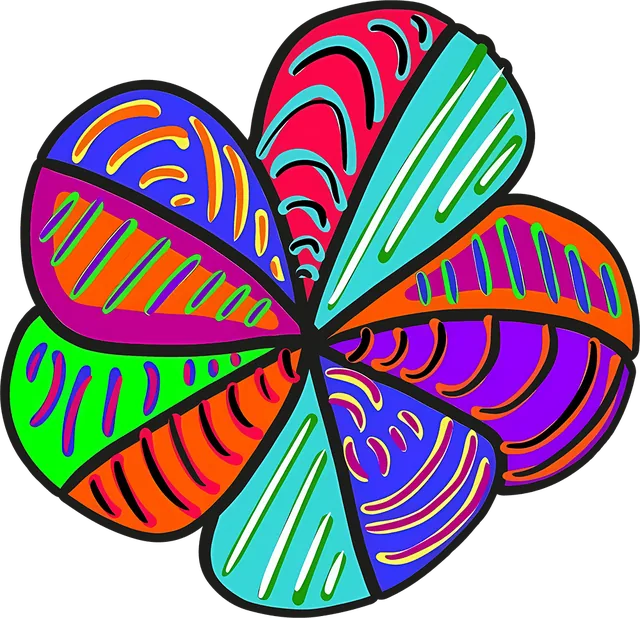 Ilustración de flor de damiana